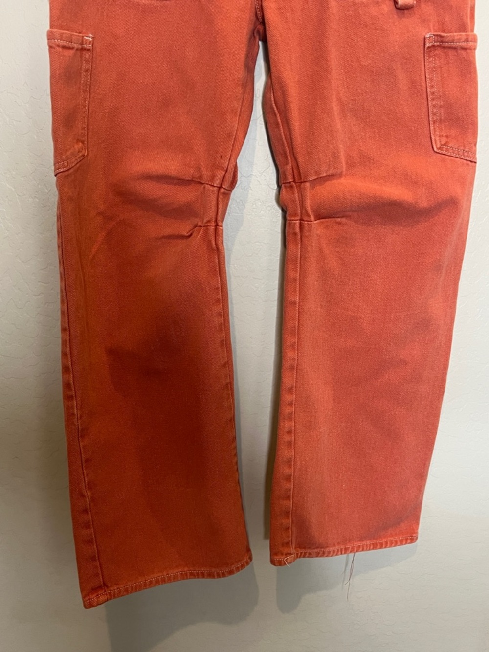 Lioness Light Orange/Peach oversized cargo pants size Small - Picture 7 of 12